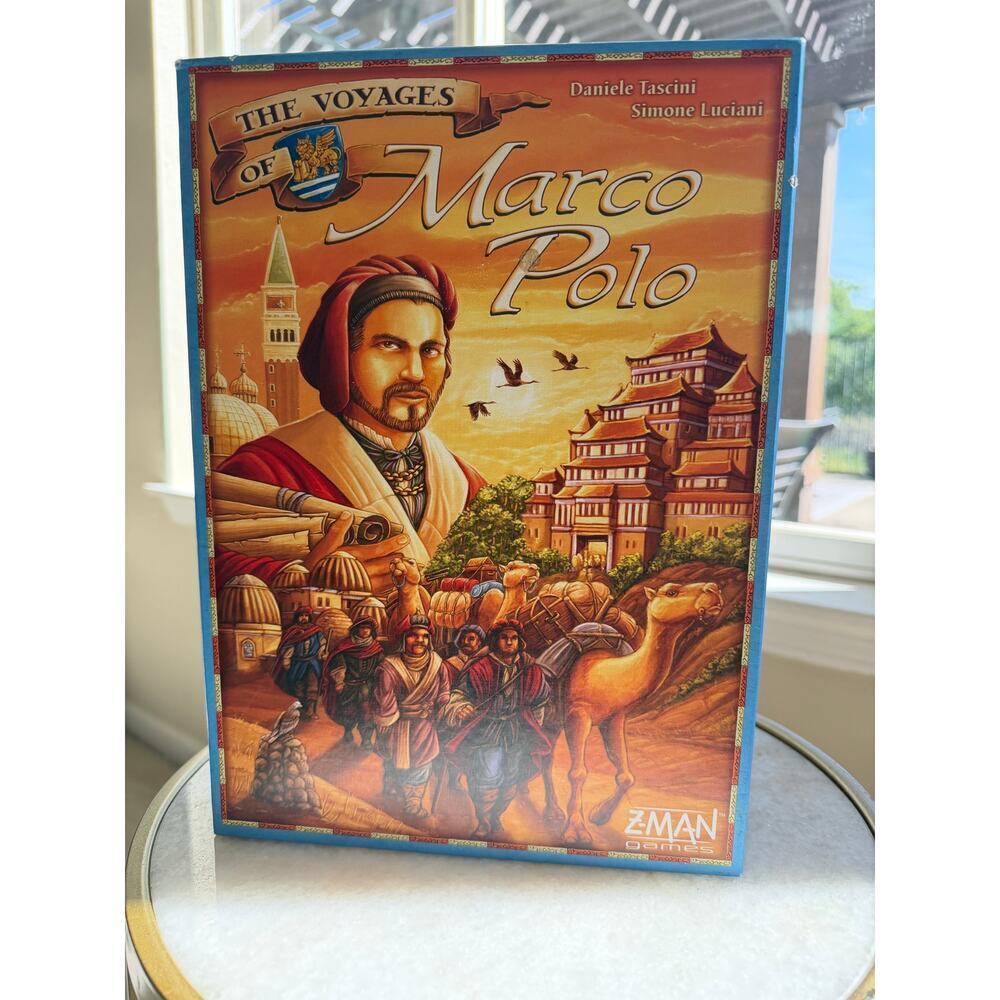 The Voyages of Marco Polo Board Game Z-Man Complete Strategy Euro Game 2015-18